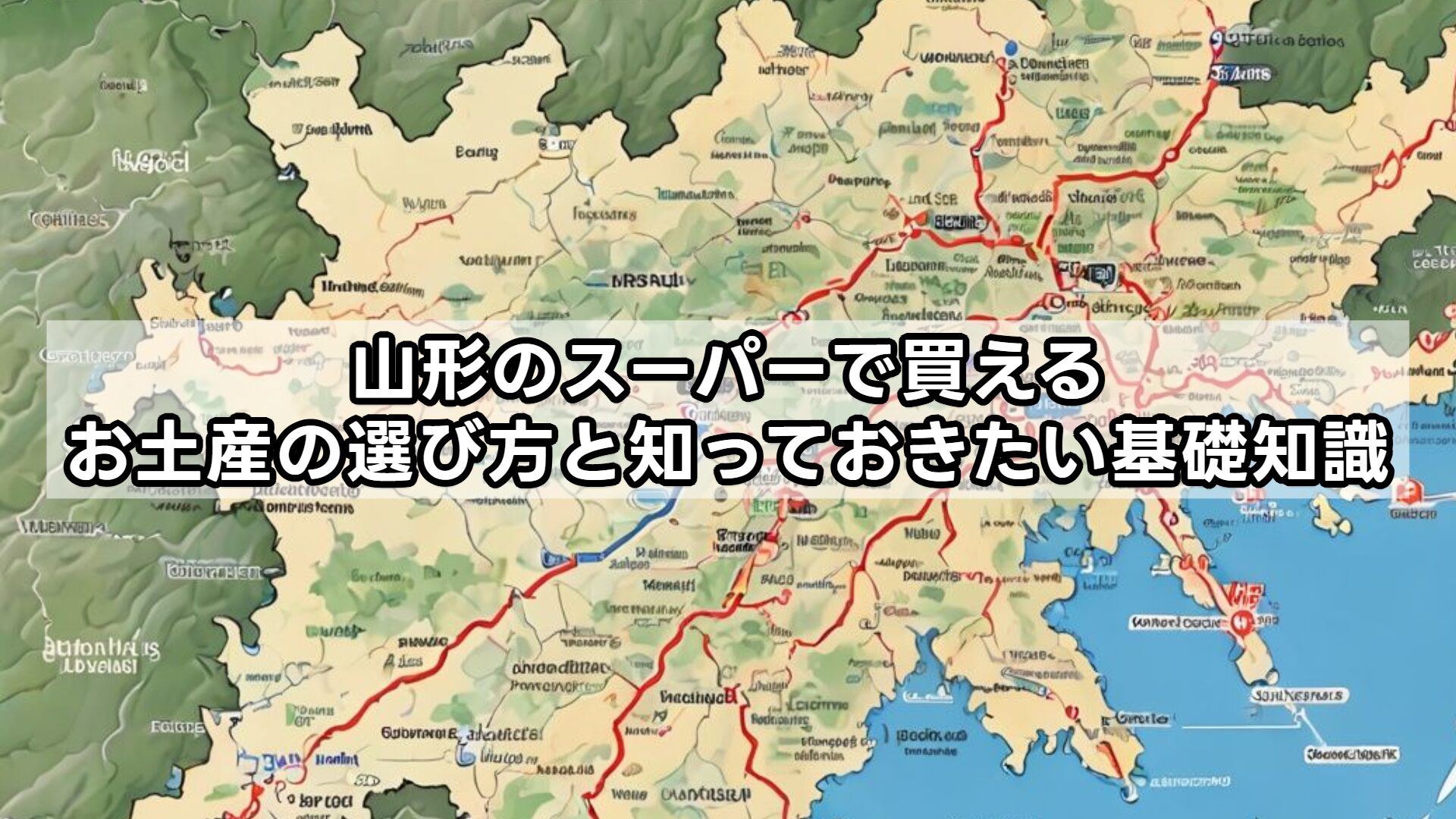 山形のスーパーで買えるお土産の選び方と知っておきたい基礎知識