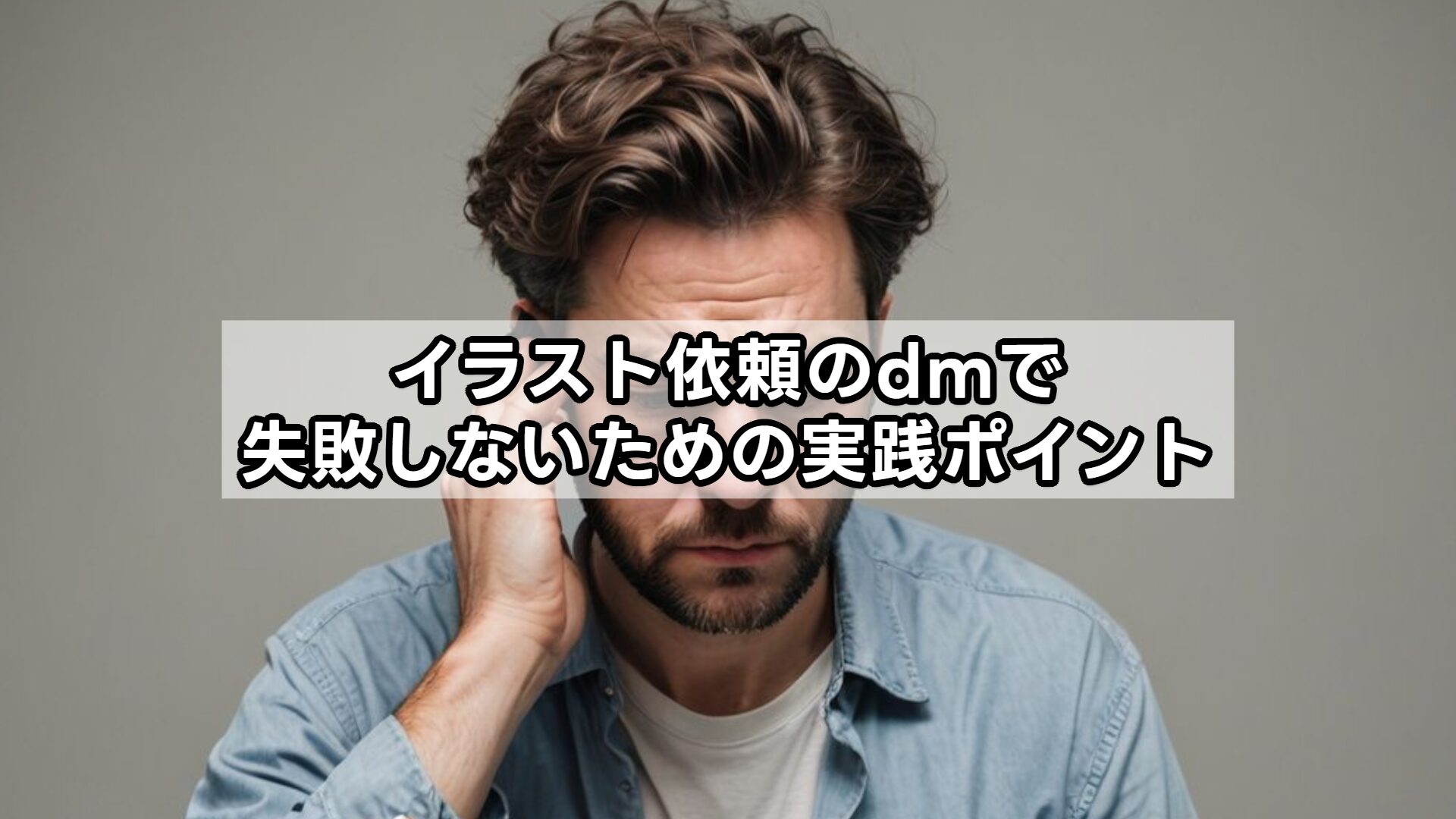 イラスト依頼のdmで失敗しないための実践ポイント