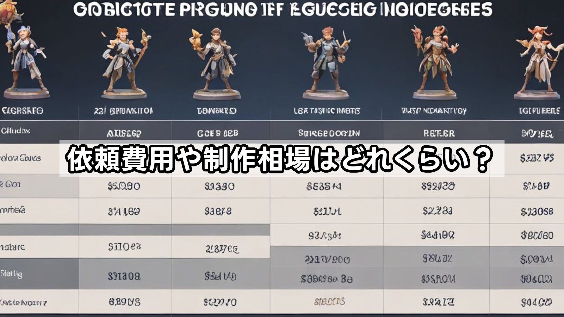 依頼費用や制作相場はどれくらい？