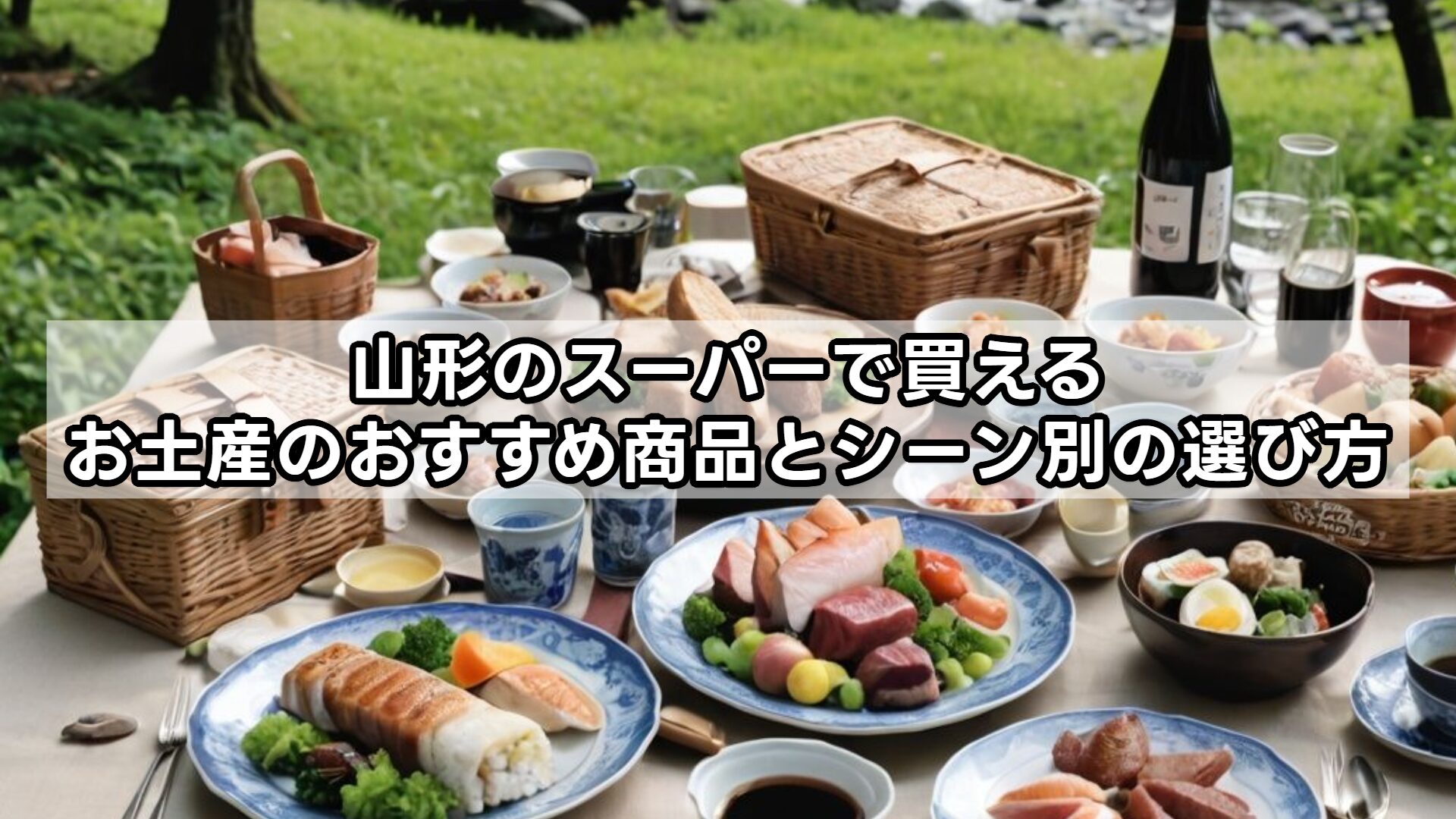 山形のスーパーで買えるお土産のおすすめ商品とシーン別の選び方