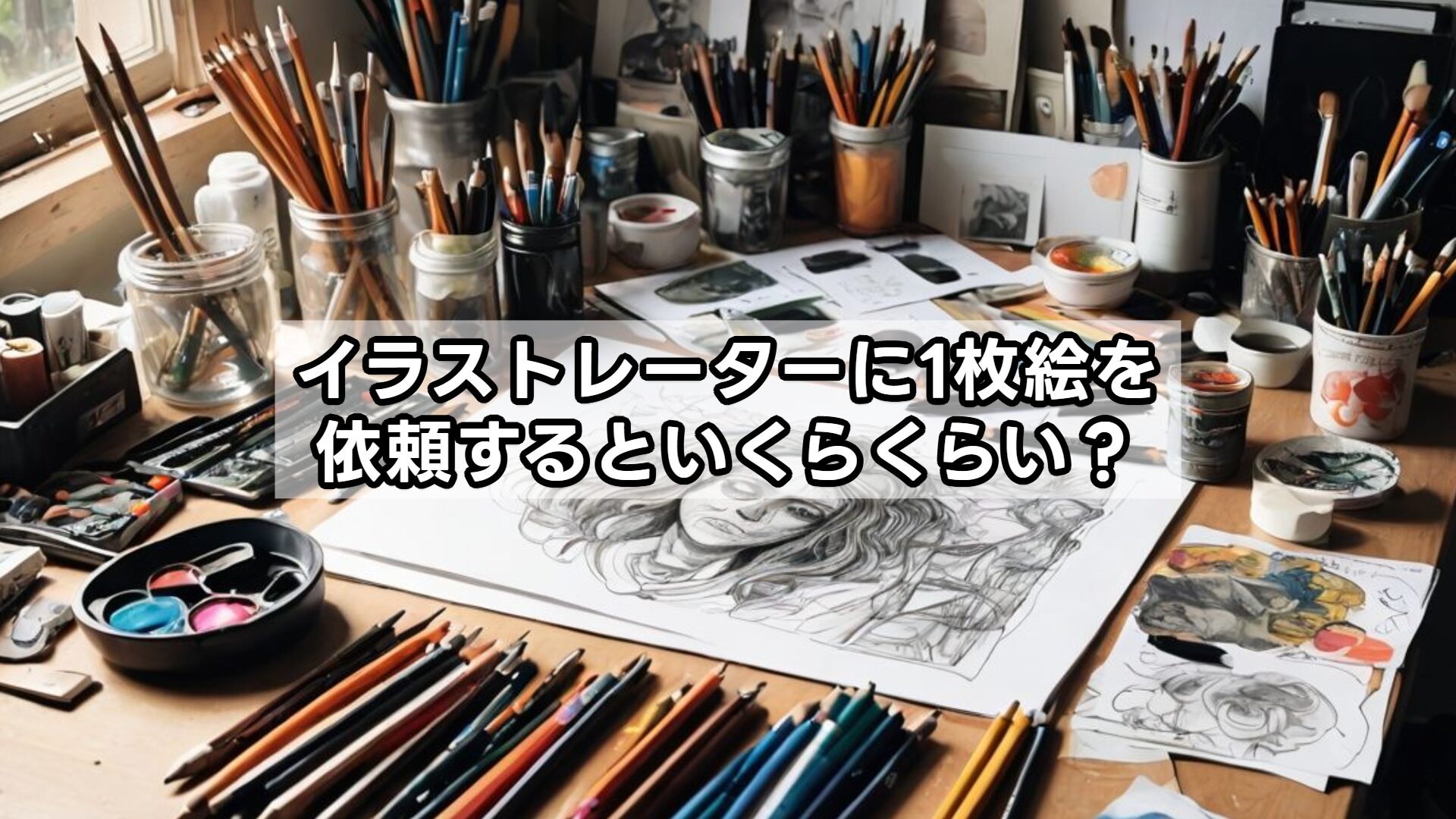 イラストレーターに1枚絵を依頼するといくらくらい？