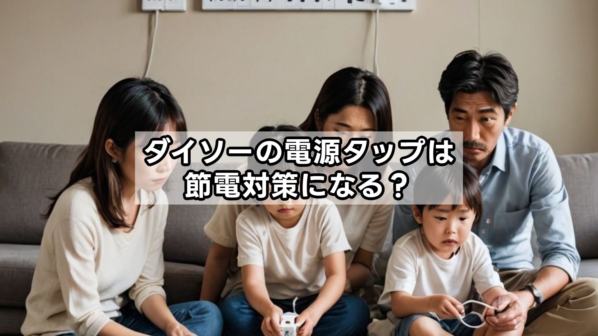 ダイソーの電源タップは節電対策になる？