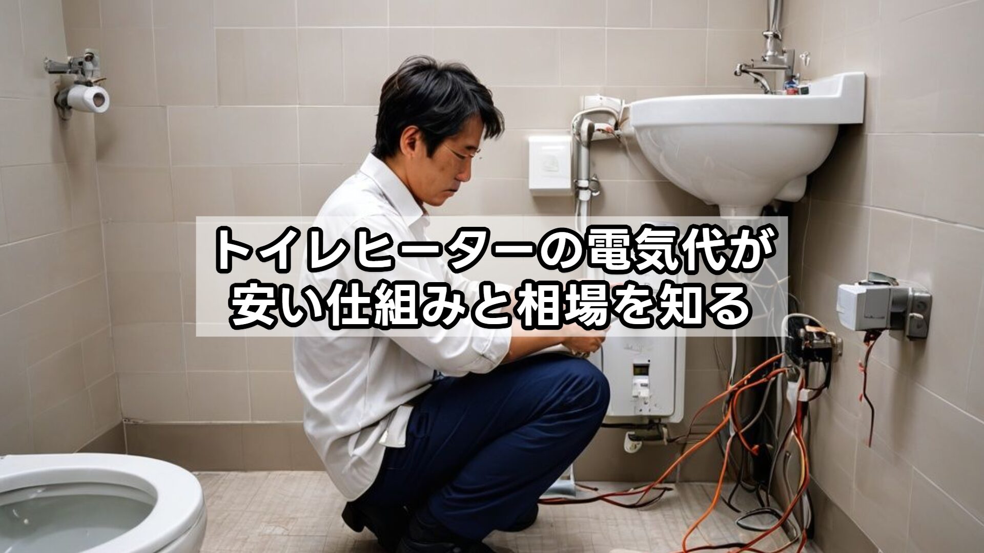 トイレヒーターの電気代が安い仕組みと相場を知る