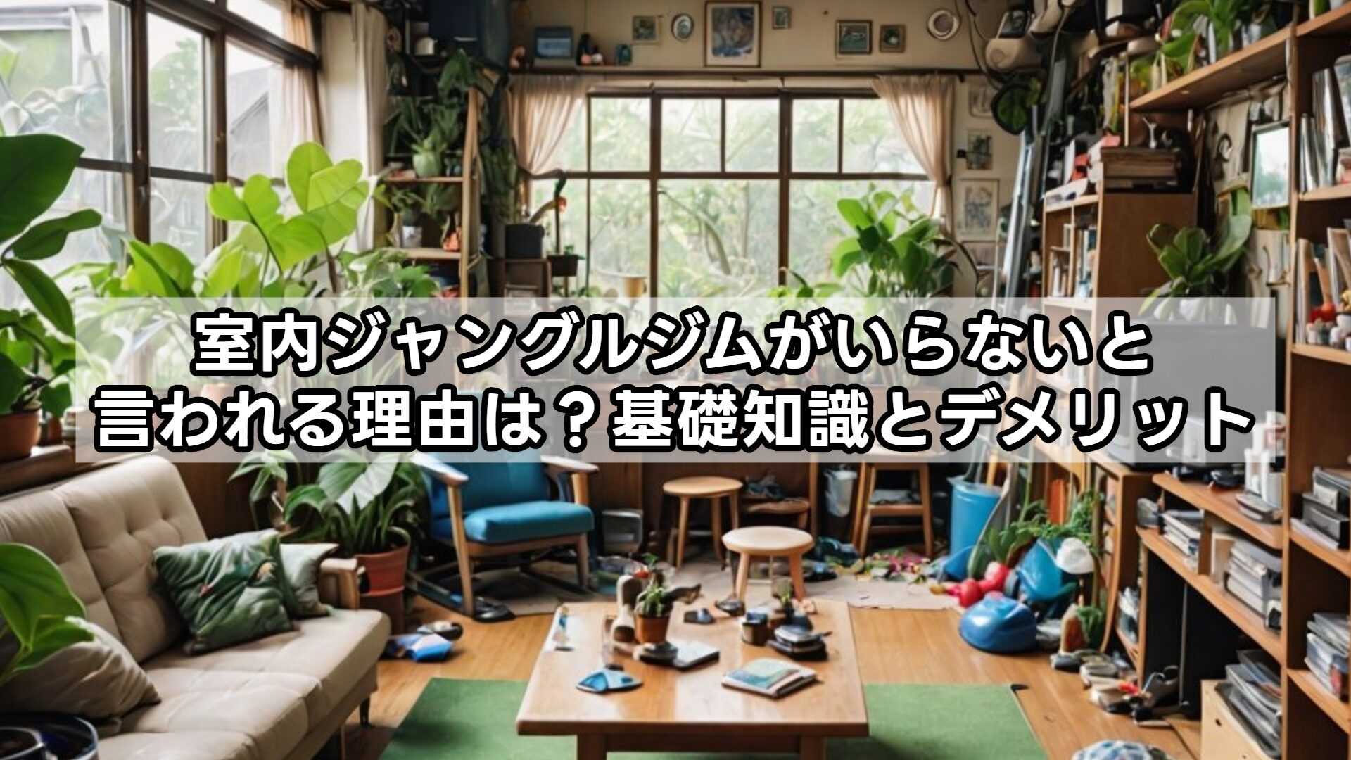 室内ジャングルジムがいらないと言われる理由は？基礎知識とデメリット