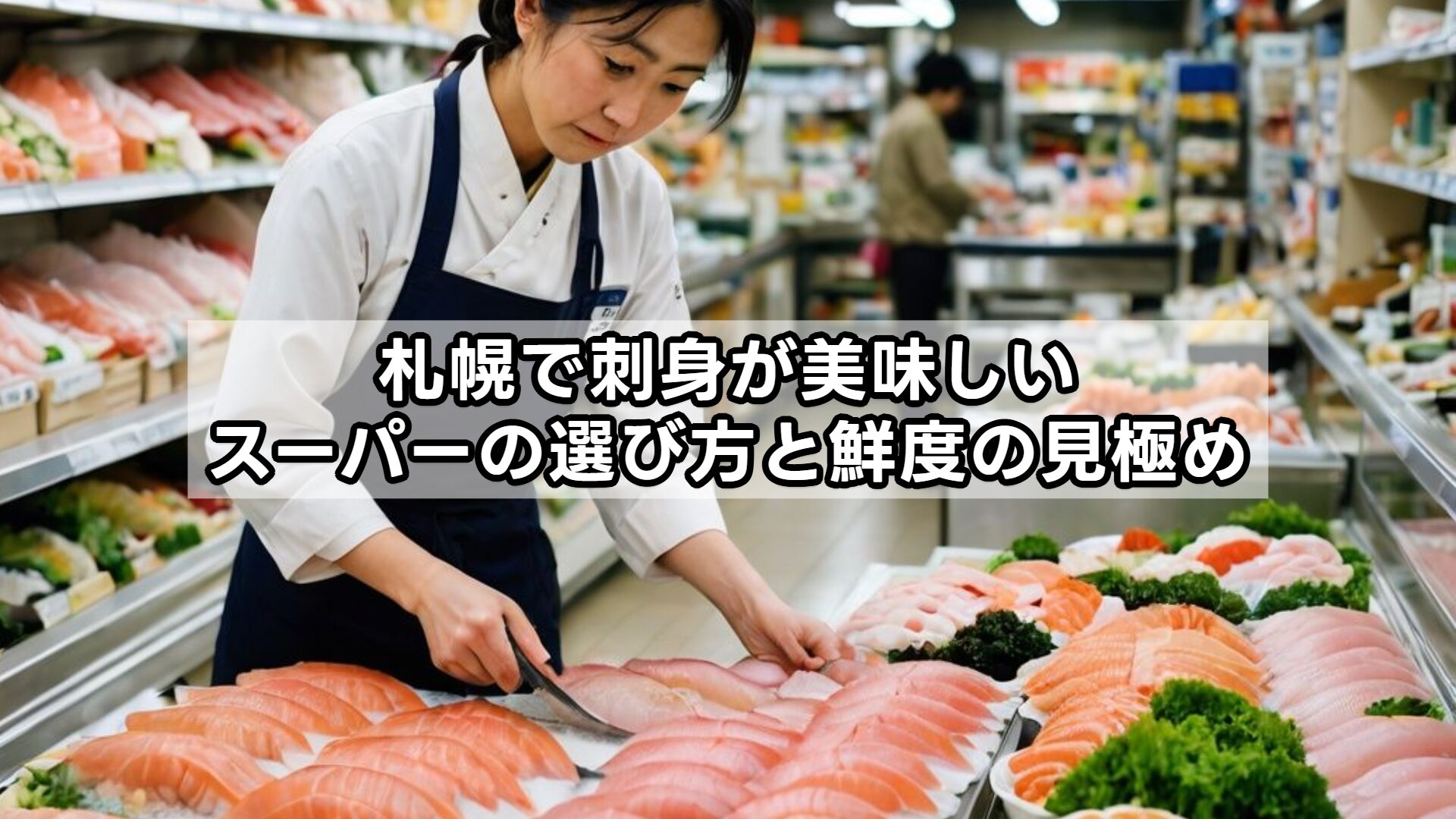 札幌で刺身が美味しいスーパーの選び方と鮮度の見極め