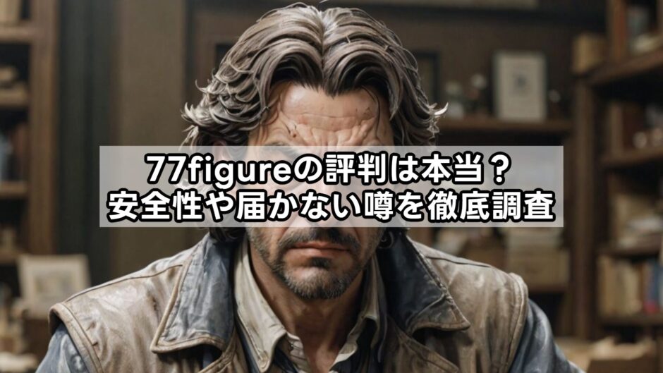 77figureの評判は本当？安全性や届かない噂を徹底調査