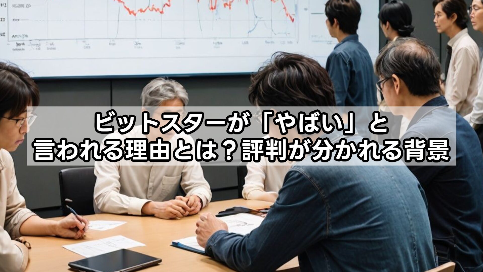 ビットスターが「やばい」と言われる理由とは？評判が分かれる背景