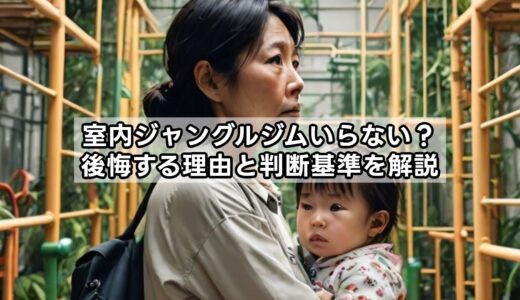 室内ジャングルジムいらない？後悔する理由と判断基準を解説