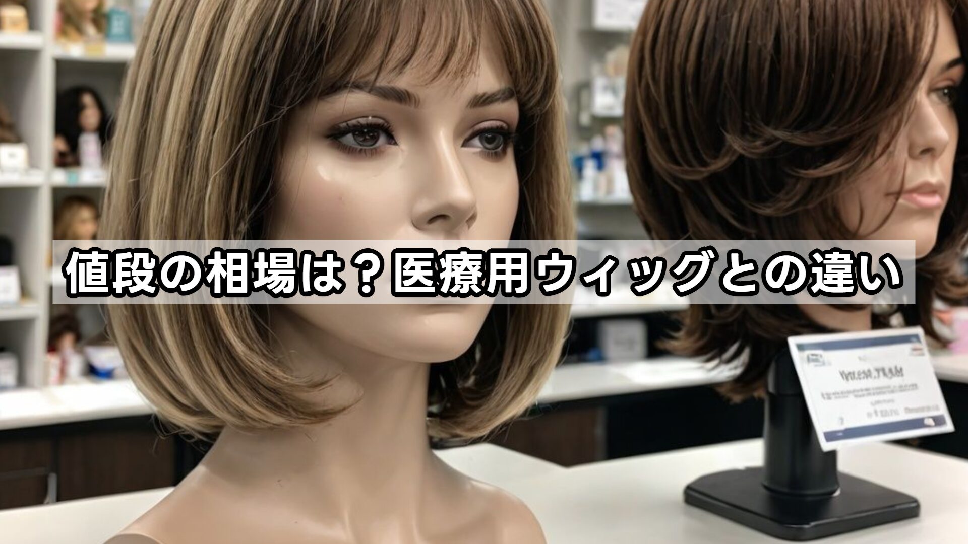 値段の相場は？医療用ウィッグとの違い