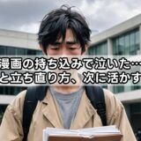 漫画の持ち込みで泣いた…原因と立ち直り方、次に活かすコツ