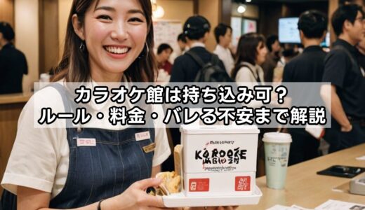 カラオケ館は持ち込み可？ルール・料金・バレる不安まで解説