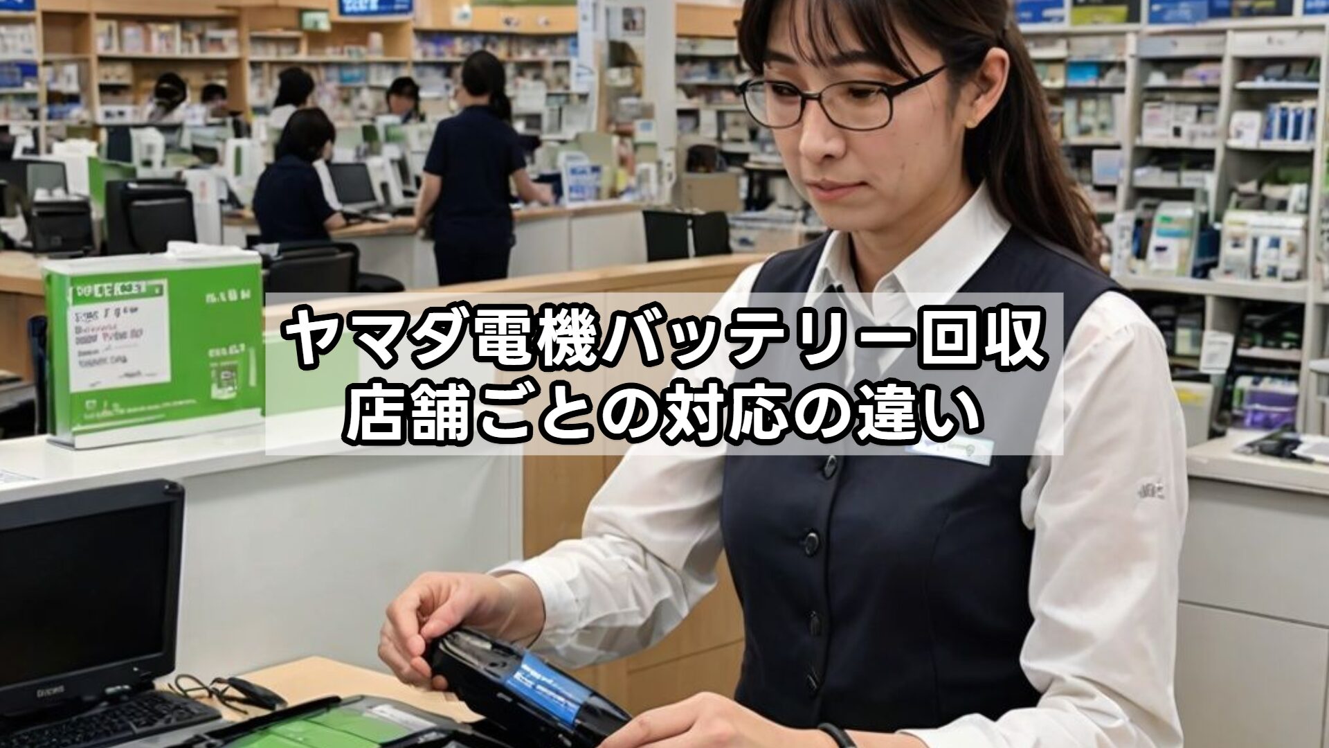 ヤマダ電機バッテリー回収、店舗ごとの対応の違い