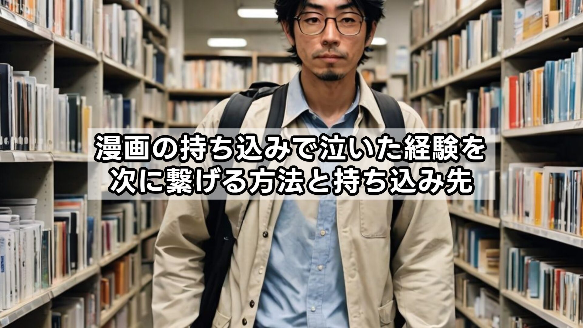 漫画の持ち込みで泣いた経験を次に繋げる方法と持ち込み先