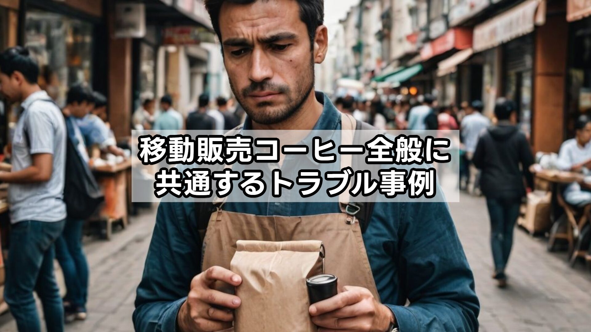 移動販売コーヒー全般に共通するトラブル事例