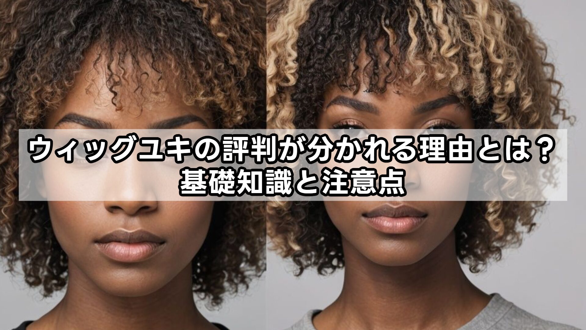 ウィッグユキの評判が分かれる理由とは？基礎知識と注意点