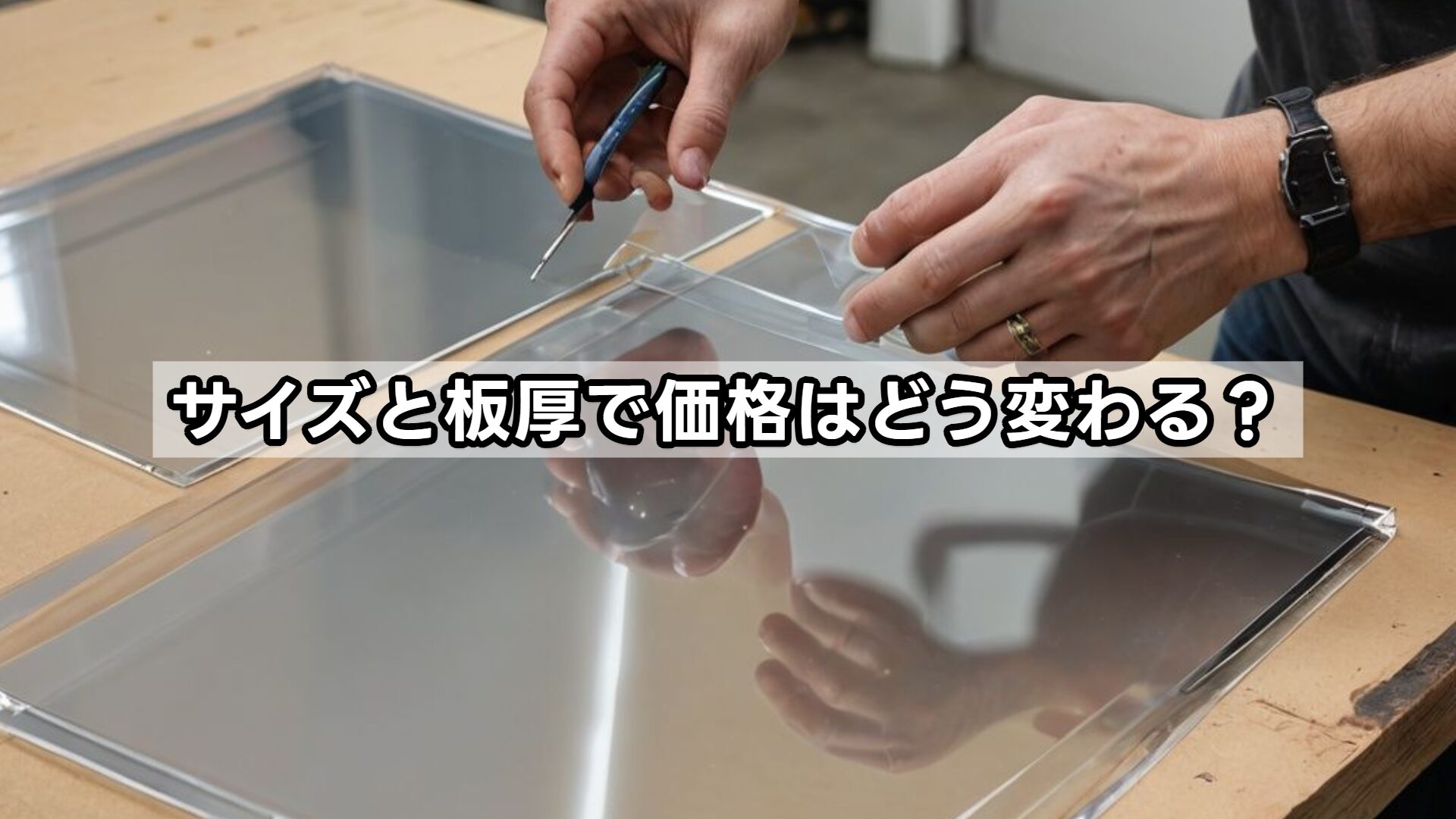 サイズと板厚で価格はどう変わる?